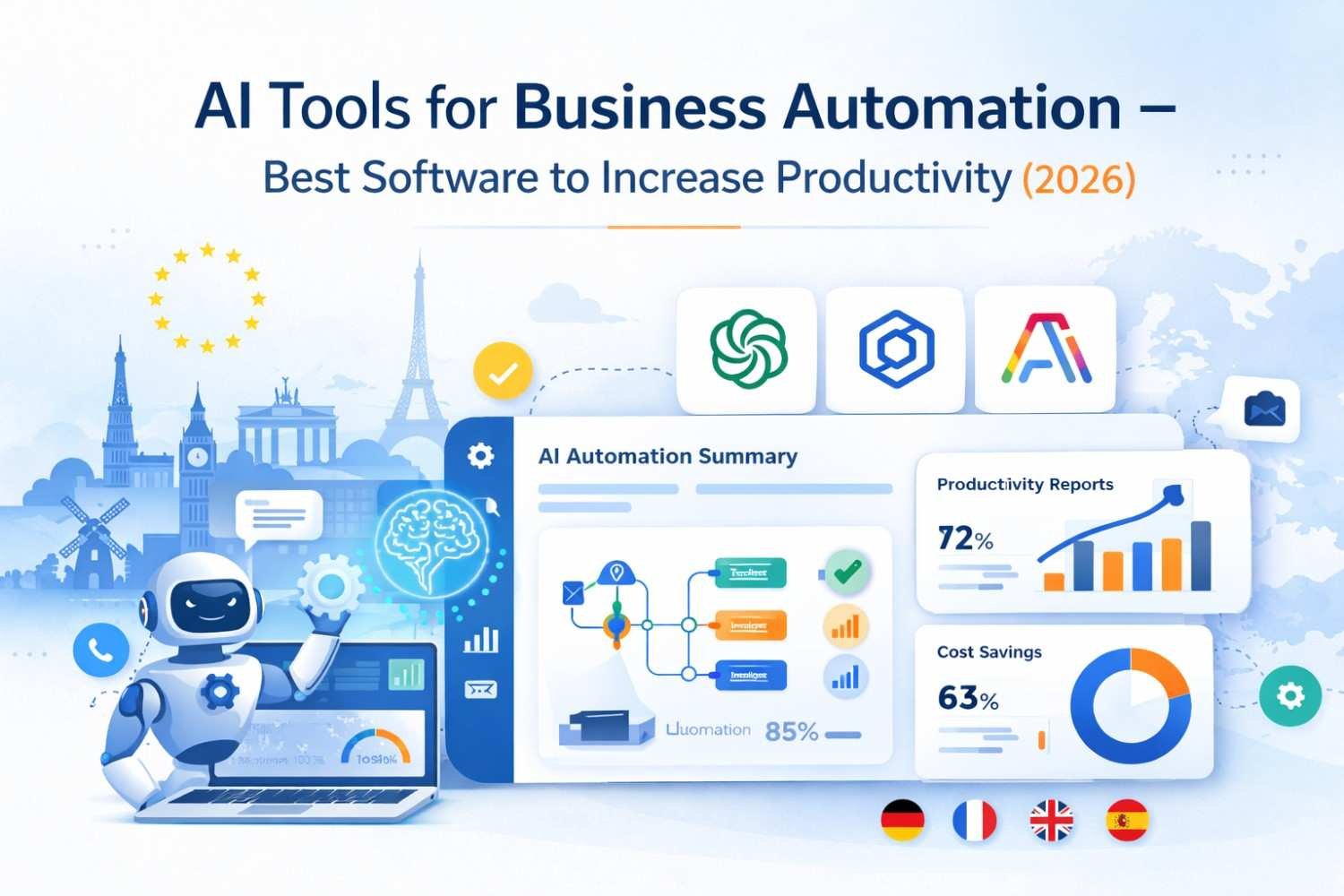 AI Tools for Business Automation – Best Software to Increase Productivity (2026)